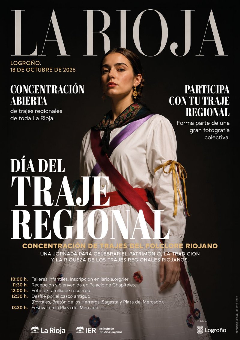 Cartel día del traje regional