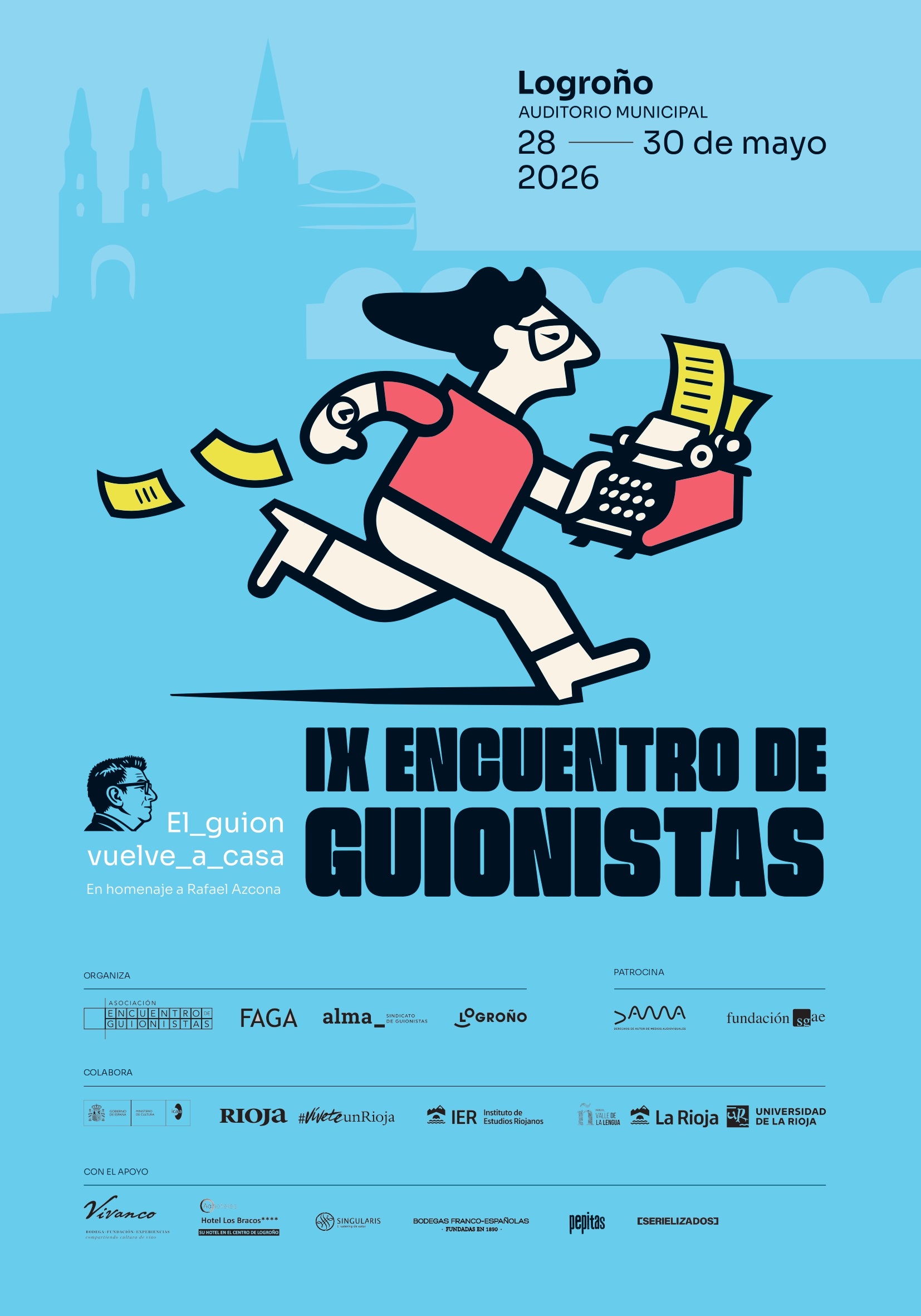 Cartel congreso guionistas