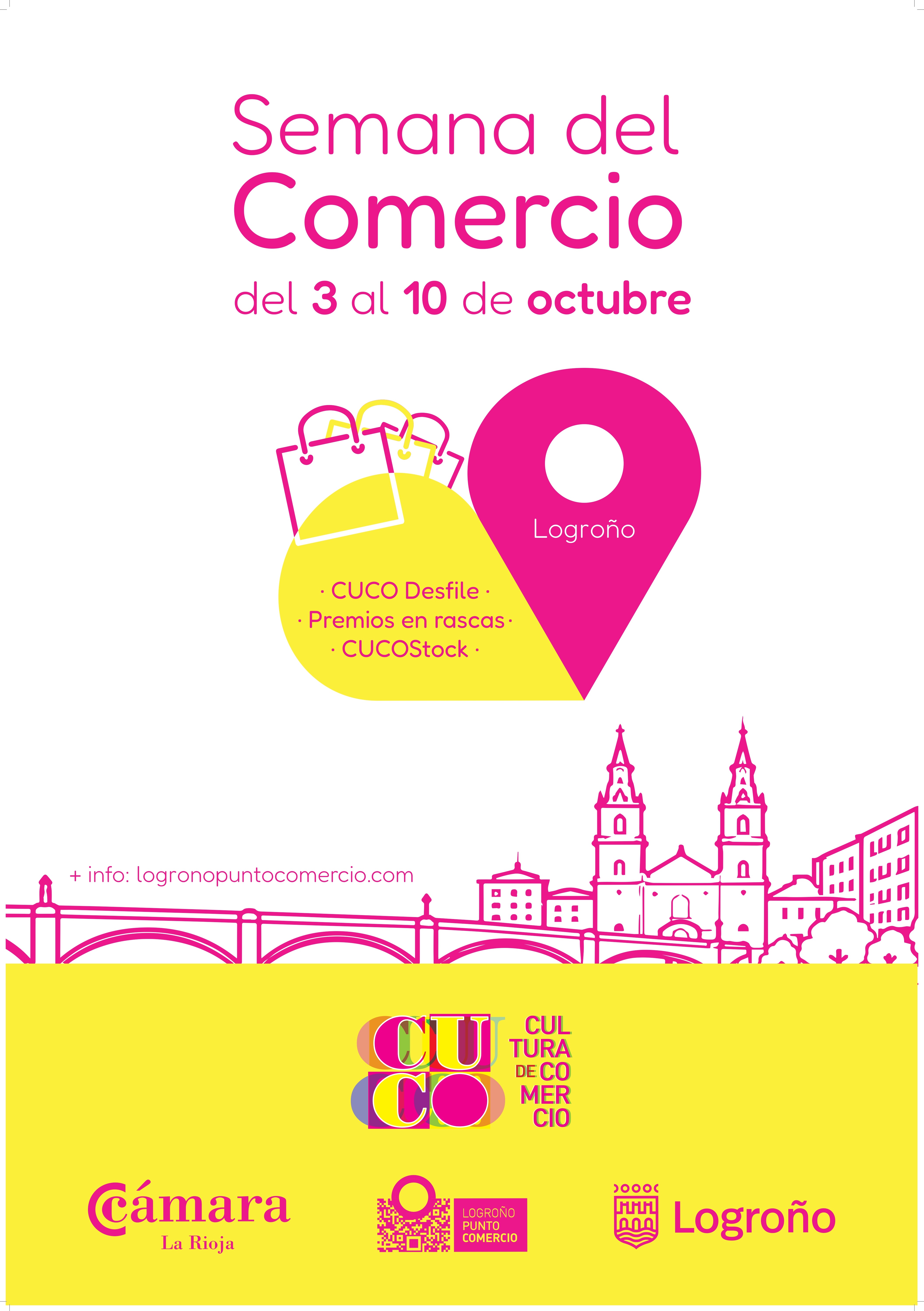 Cartel semana del comercio