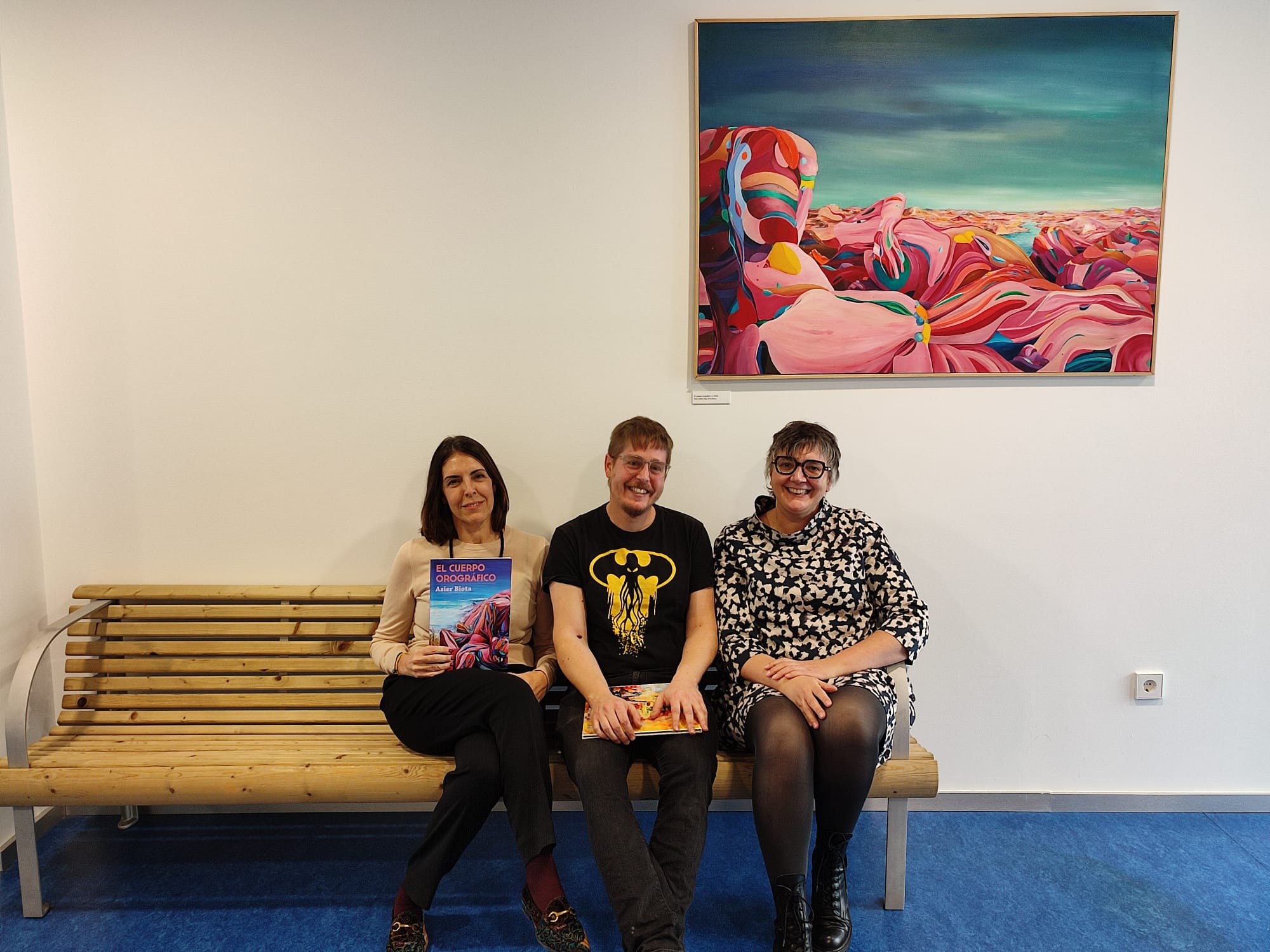 Inauguración de la exposición 'El cuerpo orográfico'