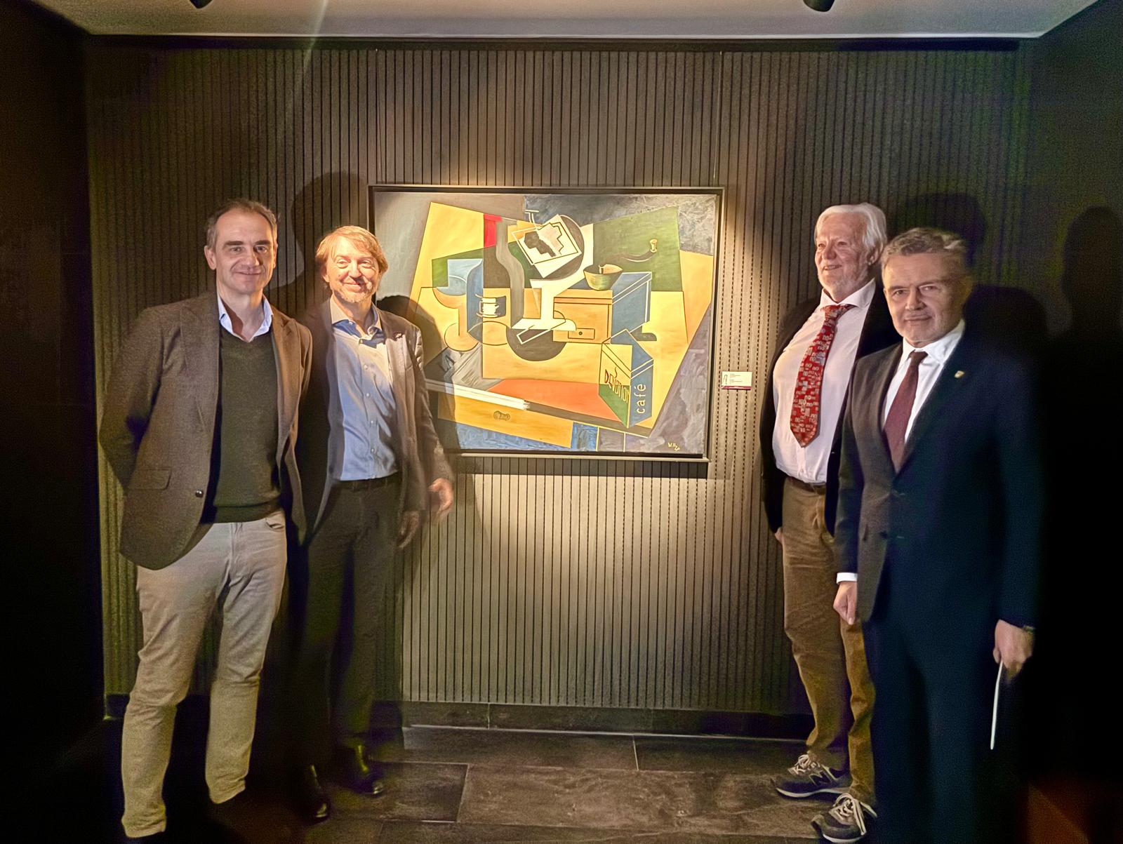 Imagen Escobar celebra “la extraordinaria oportunidad” de disfrutar en Logroño de obras de Picasso, Gris y Braque